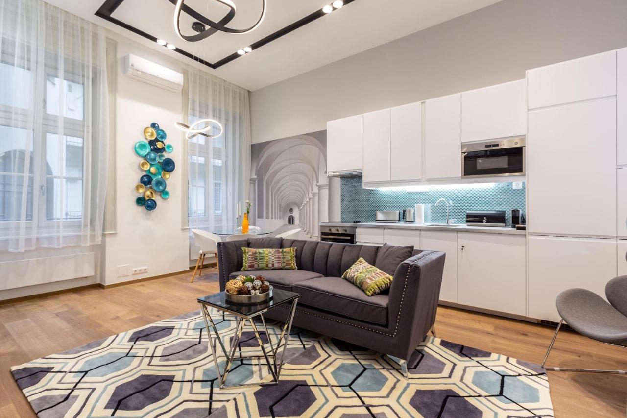 Premium Apartment By Hi5-King Street'S Luxury Suite Budapest Exteriör bild