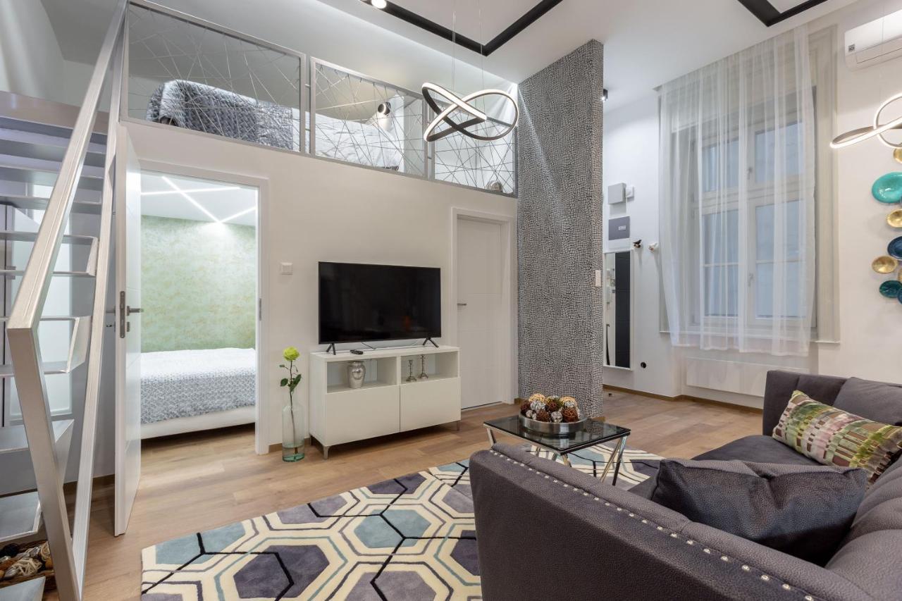 Premium Apartment By Hi5-King Street'S Luxury Suite Budapest Exteriör bild